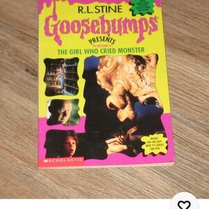 Goosebumps 'The Girl Who Cried Monster' Book